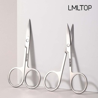 Kéo Cắt Tỉa Lông Mày Mũi Cong Nhọn Thép Không Gỉ Cao Cấp - LMLTOP