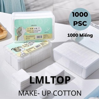 Bông Tẩy Trang Đắp Toner Lotion Mask AEYE-LMLTOP 1000 Miếng Cotton Mềm