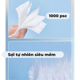 Bông Tẩy Trang Đắp Toner Lotion Mask AEYE-LMLTOP 1000 Miếng Cotton Mềm