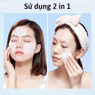 Bông Tẩy Trang Đắp Toner Lotion Mask AEYE-LMLTOP 1000 Miếng Cotton Mềm