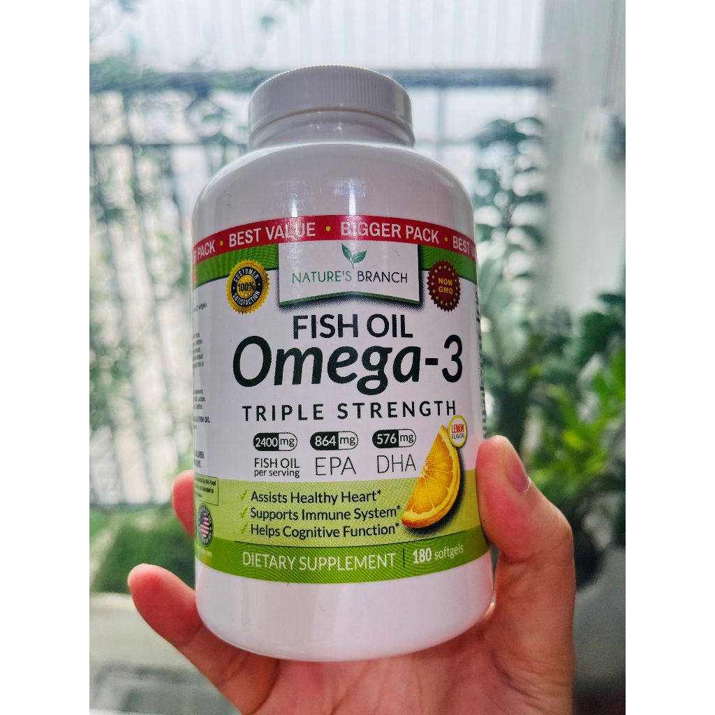 Omega 3 cho người lớn nhập khẩu Mỹ | Shopee Việt Nam