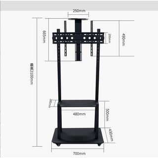 Giá Treo Tivi Di Động ErgoTek E1900 32 - 70 Inch Kệ Treo TiVi Có Bánh Di Chuyển