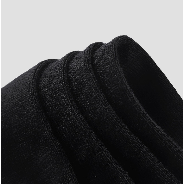 Tất trơn Cao Cổ REDLABEL Unisex Vớ Nam Nữ Dày Dặn Co Giãn
