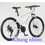 xe đạp khung nhôm địa hình thể thao dã ngoại ngoài trời Coolki nhôm 27 icnh 21 tốc độ dành cho người 1,45- 1,9m  ******* — ảnh 2