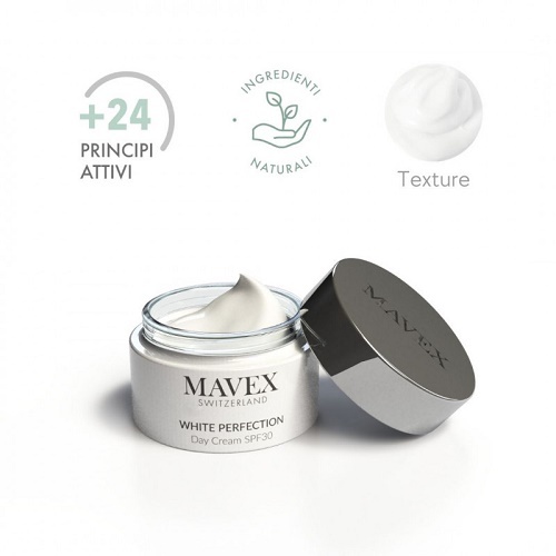 Kem dưỡng trắng da ban ngày SPF30 Mavex White Perfection giảm lão hoá, mờ thâm 50ml