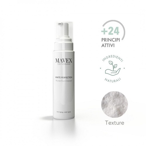 Bọt rửa mặt trắng da Mavex White Perfection giảm lão hoá, mờ thâm 200ML