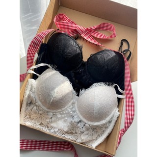 Áo Bra Ren Nữ Corset Gợi Cảm LA PERBRA Bralette Ren 2 Dây Gọng Mút Nâng Bralette Quyến Rũ Sexy