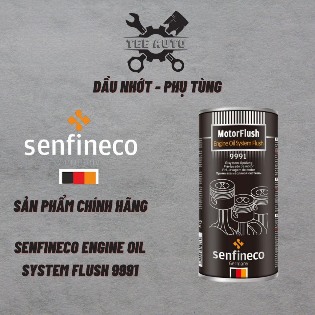Súc Rửa Động Cơ Ô Tô Senfineco Motor Flush Engine Oil System Flush
