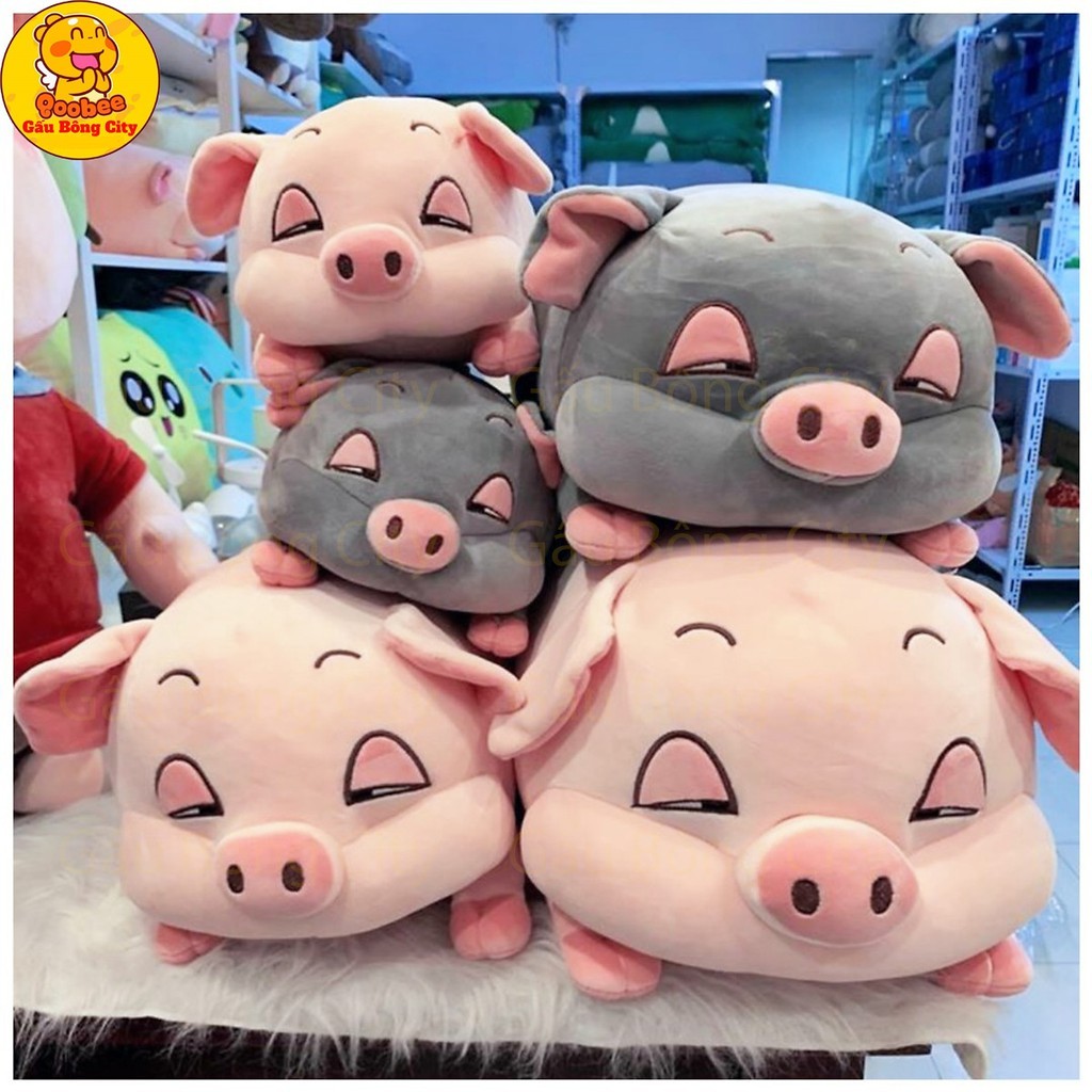 Bộ Gấu Bông  chăn gối văn phòng Heo xinh ntt95
