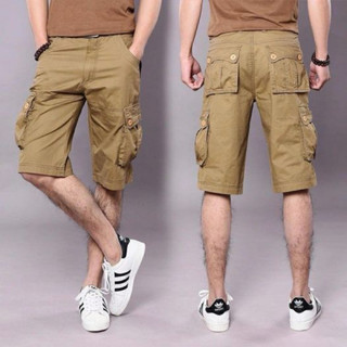 Quần short kaki túi họp chất liệu cotton phong cách thời trang năng động thoải mái kiểm tra hàng trước khi thanh toán