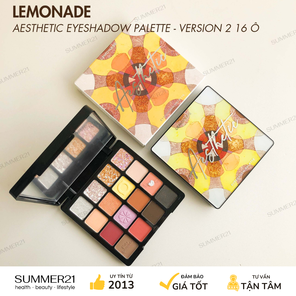 Bảng phần mắt LEMONADE AESTHETIC EYESHADOW PALETTE | Shopee Việt Nam