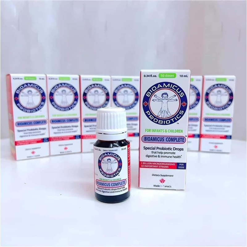 Men Vi Sinh 10 Chủng Bioamicus Complete 10ml | Shopee Việt Nam