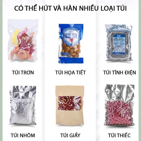 Máy hút chân không không kén túi ShineYe P280C  thao tác bán tự động, hút nhanh, không kén túi, hút ướt khô