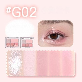[HÀNG MỚI VỀ - GOGO TALES] Bảng mắt 5 ô Gogotales Caro hồng (GT630)