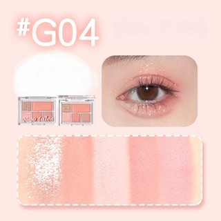 [HÀNG MỚI VỀ - GOGO TALES] Bảng mắt 5 ô Gogotales Caro hồng (GT630)