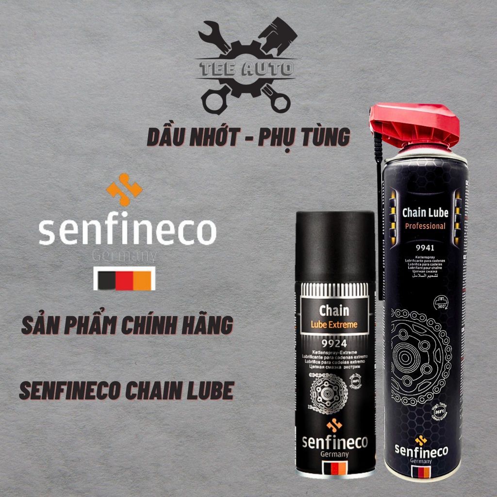 Xịt Dưỡng Sên Bôi Trơn Sên Xích Senfineco 9924 -200ml, Dưỡng Sên Chain ...