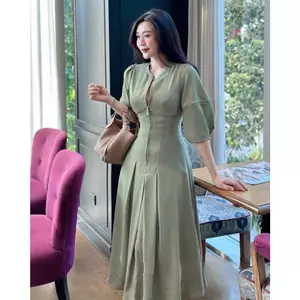 🍋 ĐẦM MAXI DÀI DÂY KÉO - ĐẦM TIỆC ĐƠN GIẢN 🔥𝐇𝐨𝐚̉ 𝐓𝐨̂́𝐜🔥 𝐌𝐄𝐎𝐈𝐍𝐃𝐀𝐇𝐎𝐔𝐒𝐄