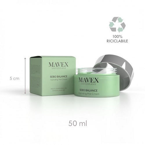 Kem dưỡng ẩm kiềm dầu Mavex Sebo Balance cho da dầu mụn 50ML