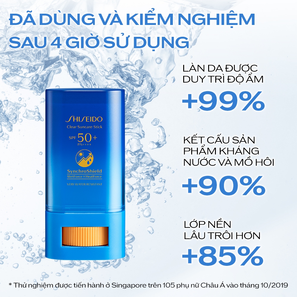 Ưu điểm Shiseido GSC Clear Suncare Stick