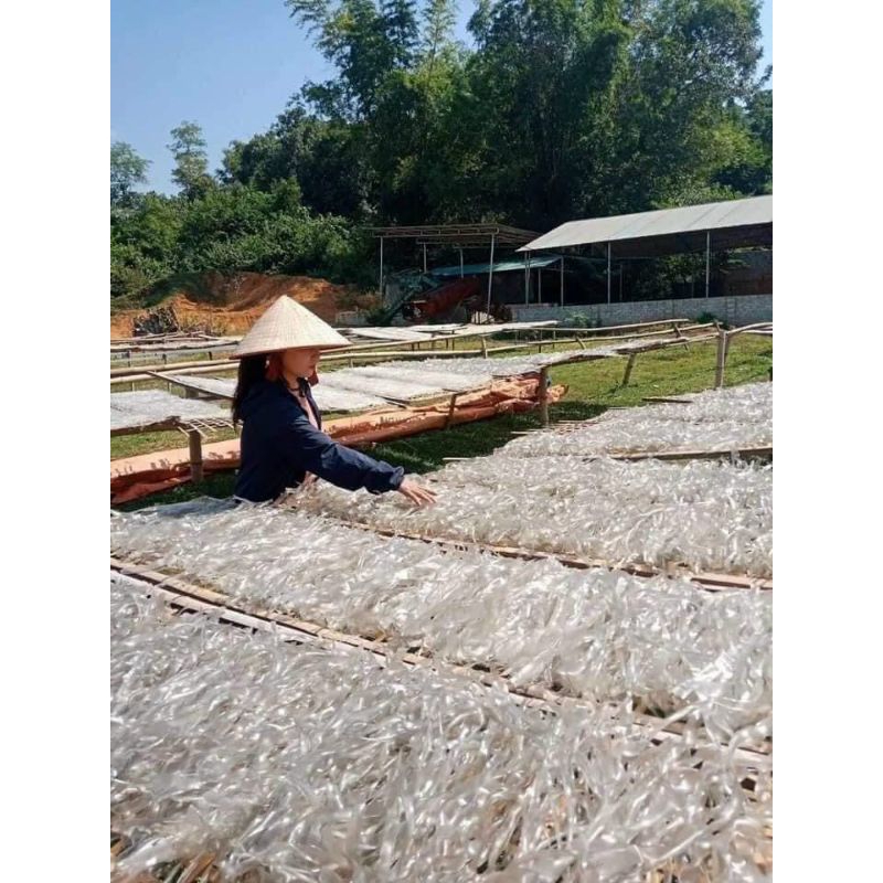 ( Sỉ 10 Kg) Miến dong thái tay, miến dong sợi to dai ngon