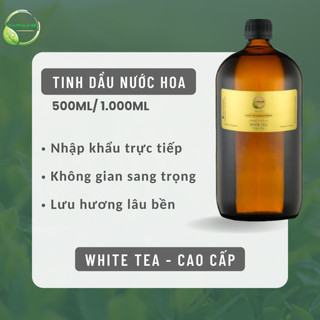 Tinh dầu xông thơm phòng CAROLINE hương TRÀ TRẮNG - White Tea 500ml/1000ml