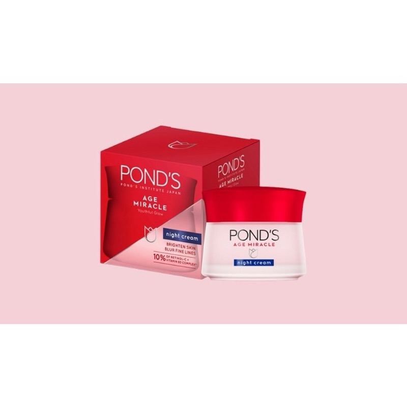 Kem dưỡng da Ponds Age Miracle Ngăn ngừa lão hóa Ngày 50g + Đêm 50g