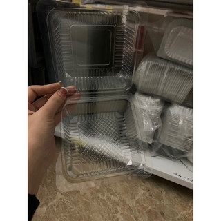 SET 50 hộp nhựa H05 đựng bánh ngọt