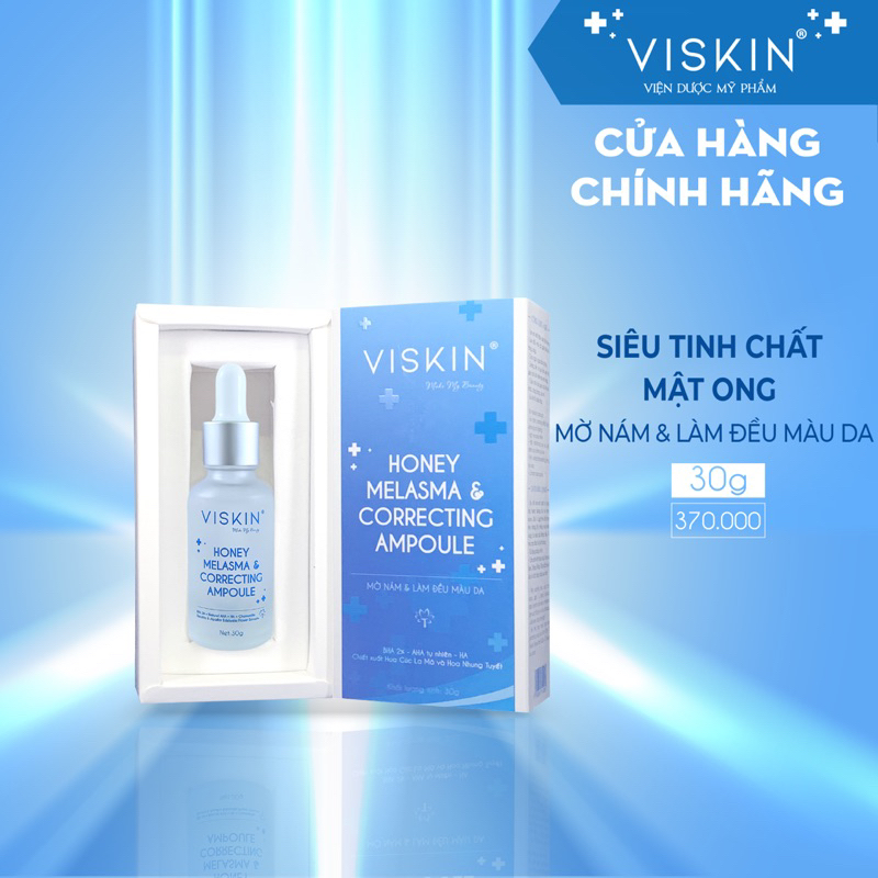 Ảnh Siêu tinh chất làm mờ nám và đều màu da VISKIN - 30g [CHÍNH HÃNG] 1