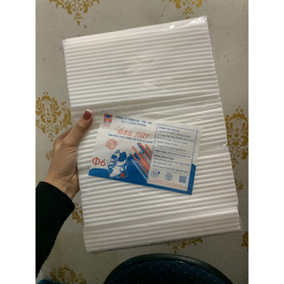 [1 BỊCH] ống hút phi 6, phi 8, phi 12 trắng  bọc
