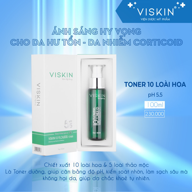 Ảnh Combo Giảm mụn VISKIN chuẩn da liễu (bộ 4 sản phẩm) [CHÍNH HÃNG] 2
