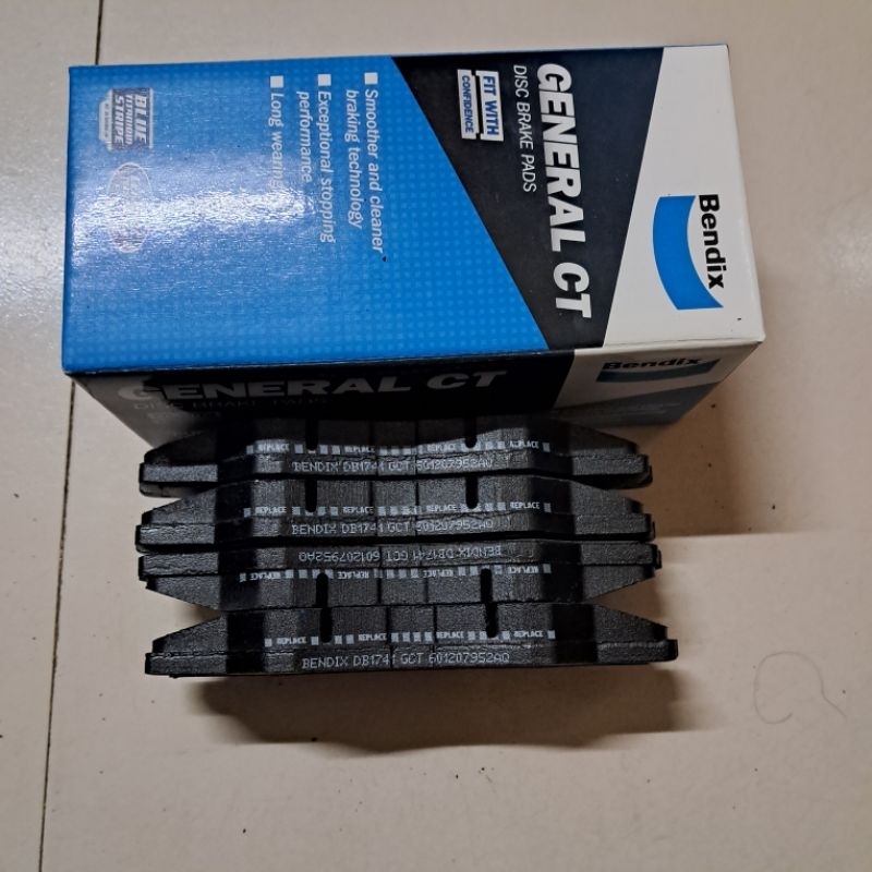 MÁ PHANH TRƯỚC TOYOTA INNOVA 2007-2015 - (Thái Lan - BenDix ) | Shopee ...