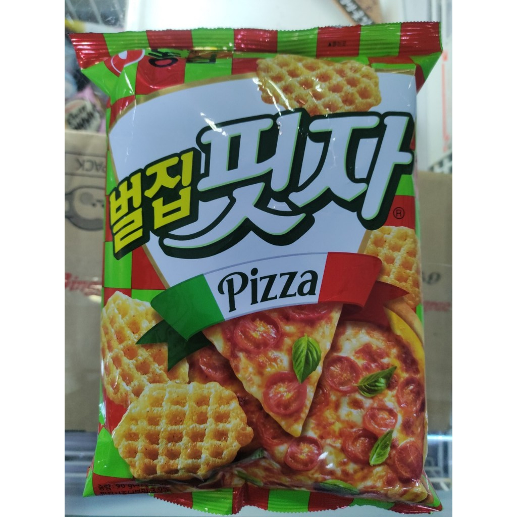 Bim bim snack pizza mật ong hàn quốc - 벌집 핏자 | Shopee Việt Nam