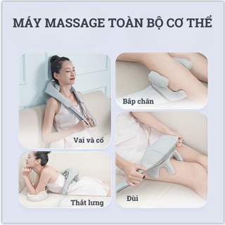 Máy massage cổ vai gáy 6D trị liệu , Massage trị liệu cải thiện sức khoẻ thư giãn TOÀN BỘ CƠ THỂ
