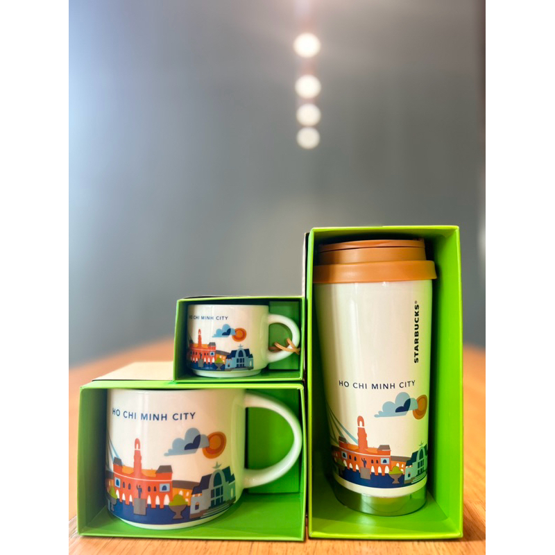 (CÓ SẴN)Ly sứ/binh For here Starbucks Vietnam chính hãng | BigBuy360 - bigbuy360.vn