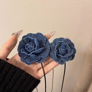 [🔥XƯỞNG SALE SẬP SÀN🔥] Vòng Cổ Choker Hoa Trà Vải Dây Dài Siêu Xinh K07
