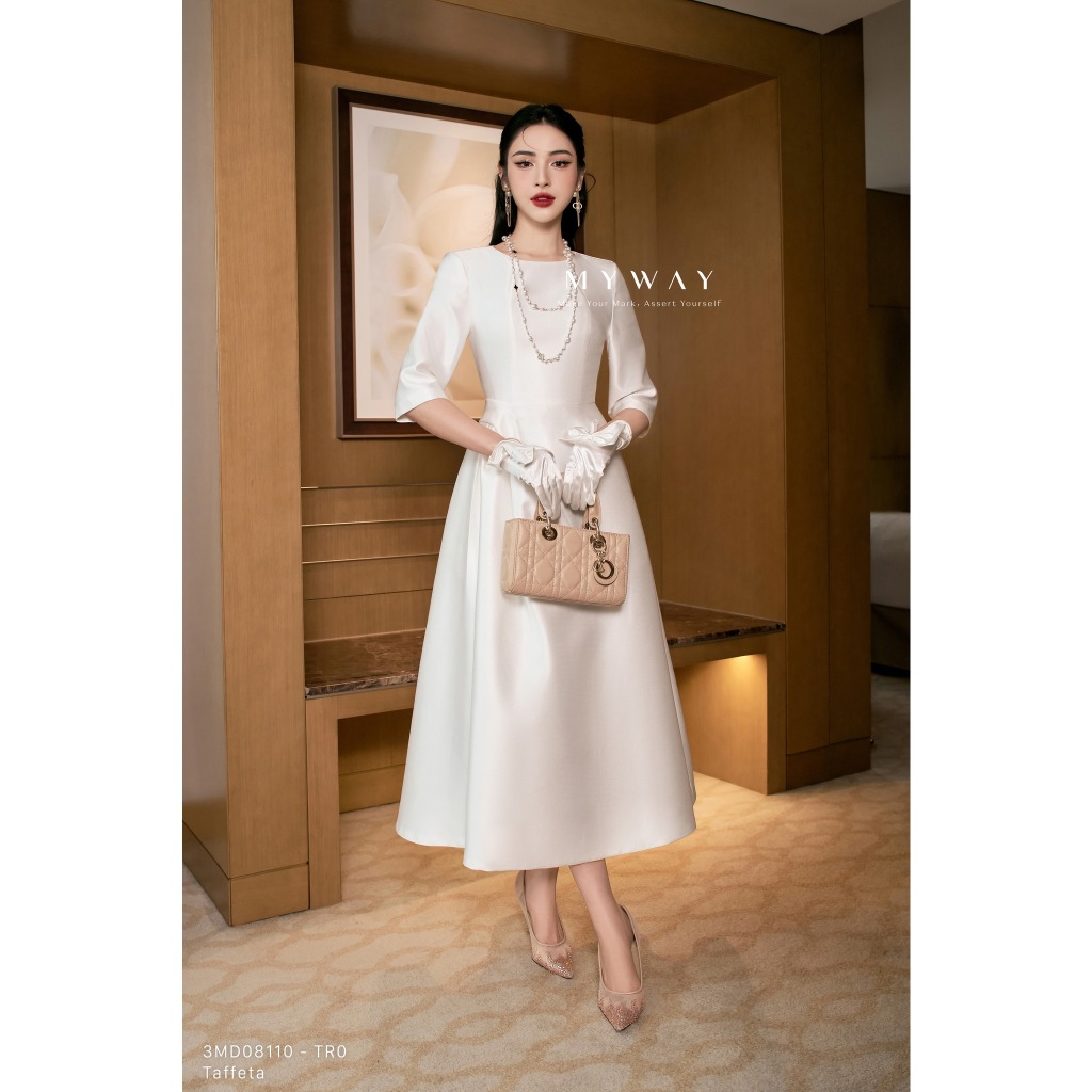 Ảnh Đầm Nữ Dự Tiệc My WAY Dáng Xòe Bồng Sang Trọng 3MD08110 TR0 1