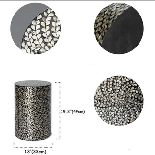 Đôn khảm trai cao cấp D35H50