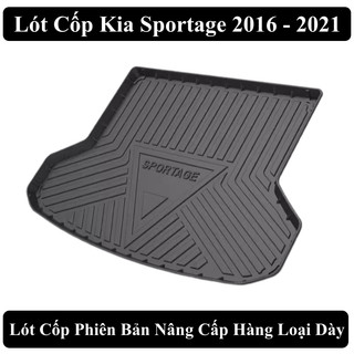 ( Hàng Loại Dày ) Lót Cốp Kia Sportage Hàng Nội Địa Trung Chống Mài Mòn Gấp Mép