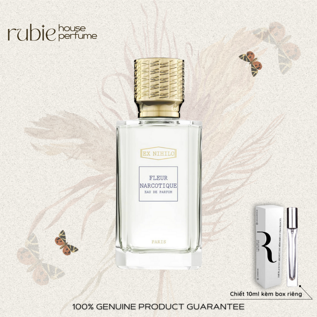 FLEUR NARCOTIQUE Unisex - Eau De Parfum | Ex Nihilo Paris 5ml/10ml ...