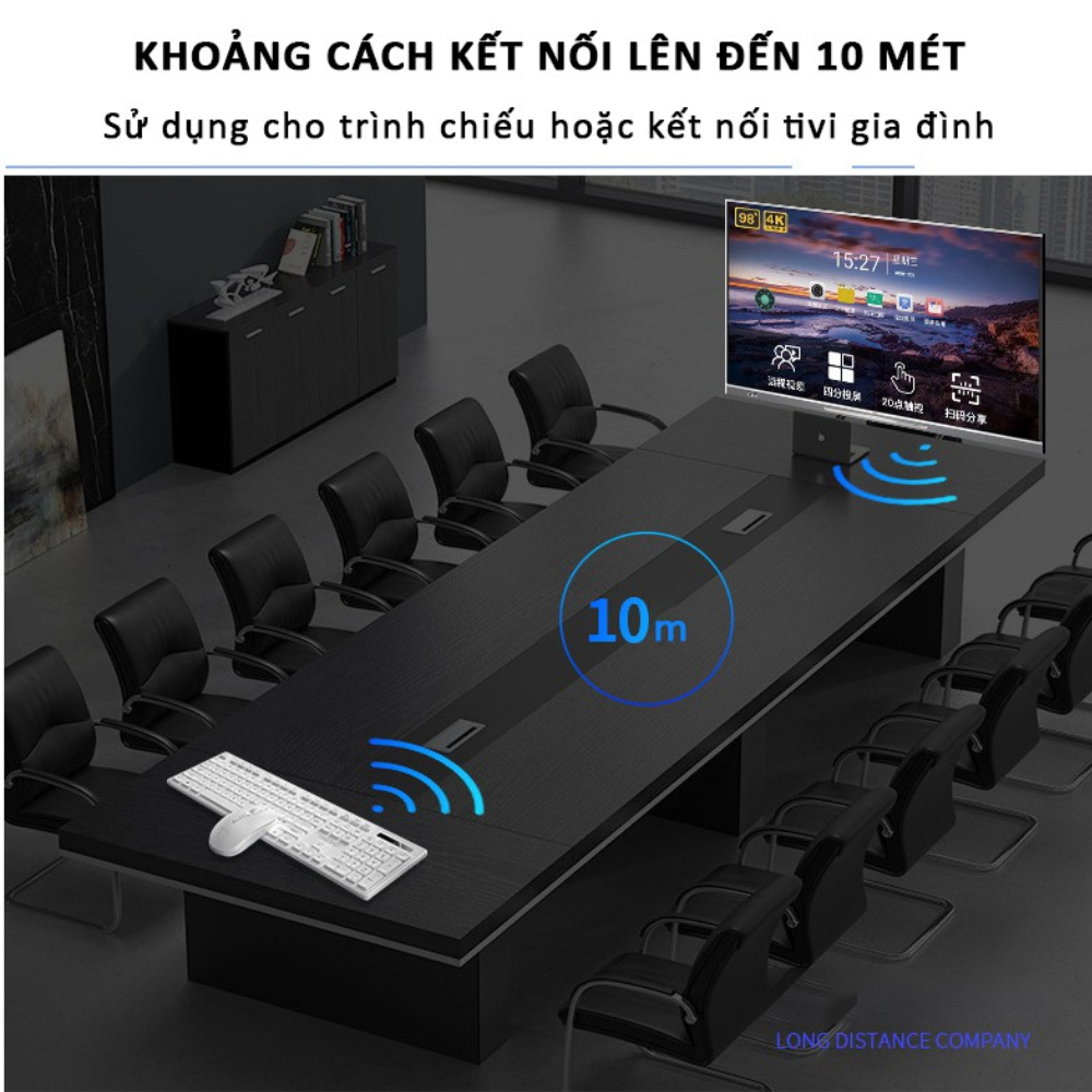 Combo Bàn Phím Chuột Không Dây DEIOG V31 Wireless 2,4GHZ Làm Việc Văn Phòng Chơi Game Full 104 Key
