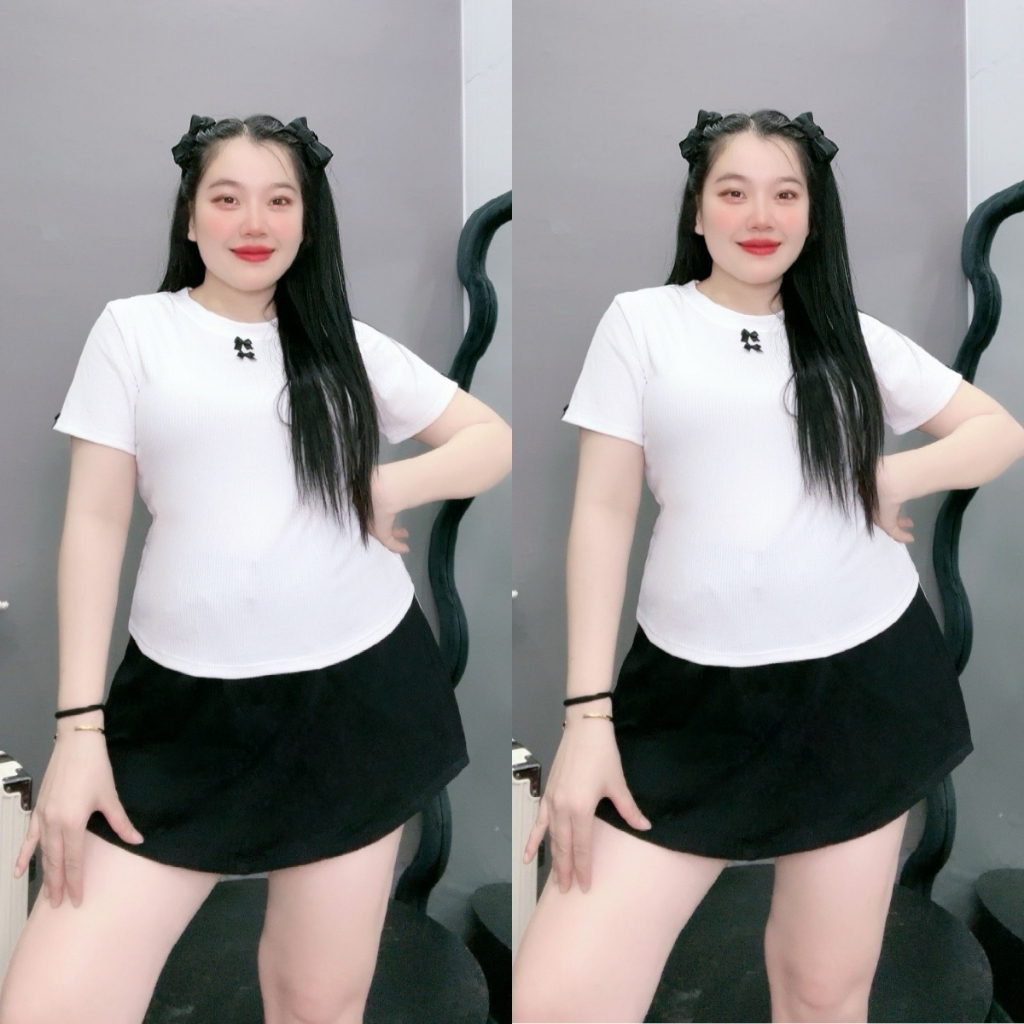  dáng áo baby tee cho nàng chuppy