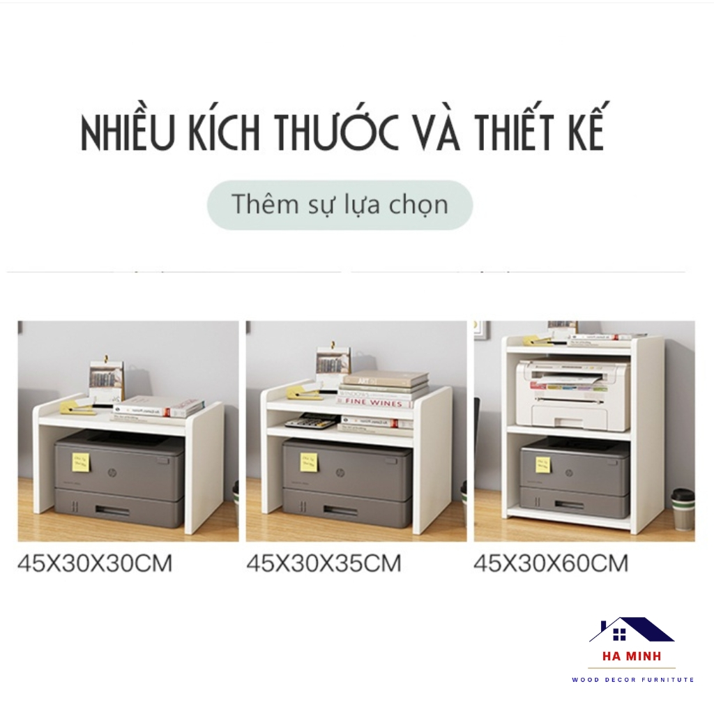 Kệ máy in bàn làm việc để máy in tài liêu văn phòng HM -193