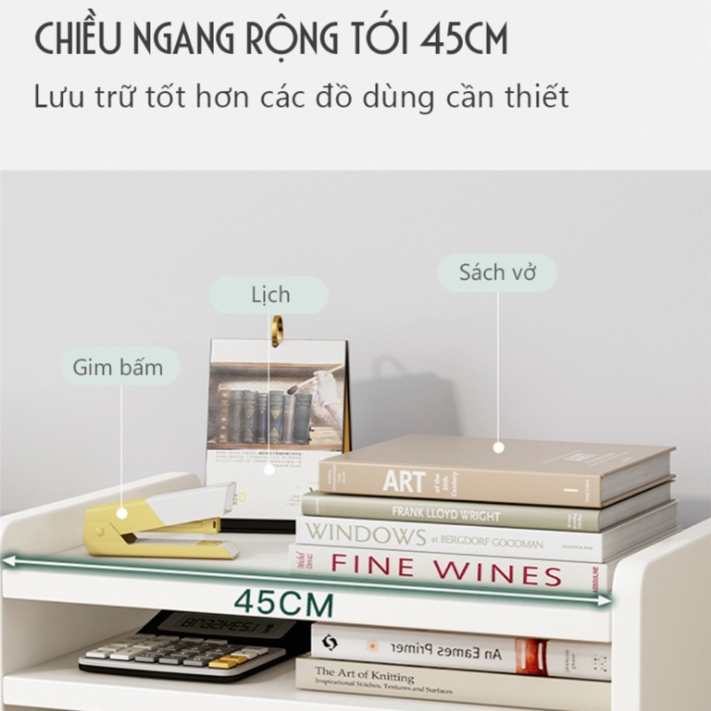 Kệ máy in bàn làm việc để máy in tài liêu văn phòng HM -193