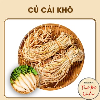 Củ cải khô 100g (Hàng loại 1, thơm, giòn, ngọt) - Thuốc bắc lãn ông