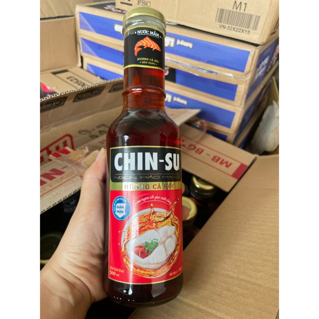 NƯỚc MẮm Chin Su CÁ HỒi 500ml HÀng ChÍnh HÃng Shopee Việt Nam