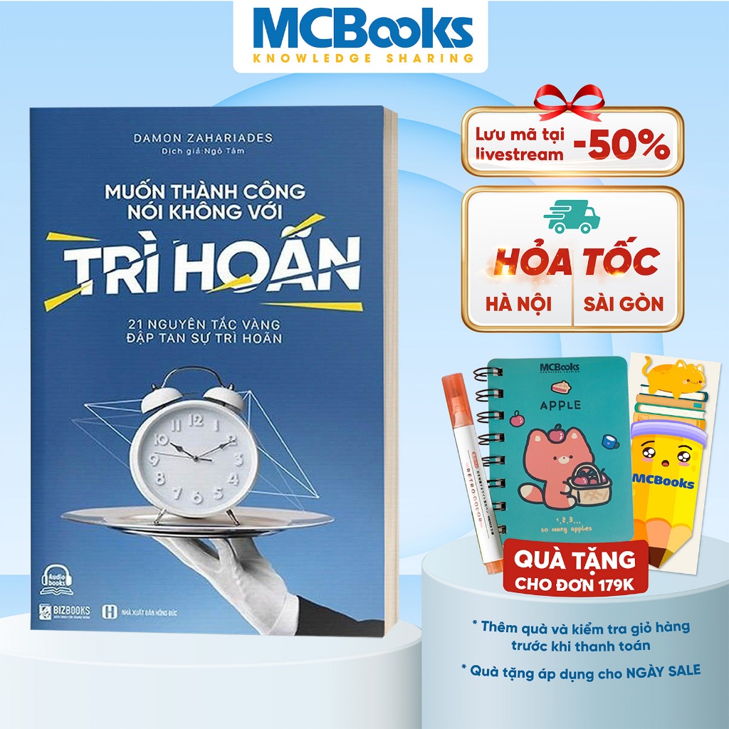 Sách - Muốn thành công nói không với trì hoãn