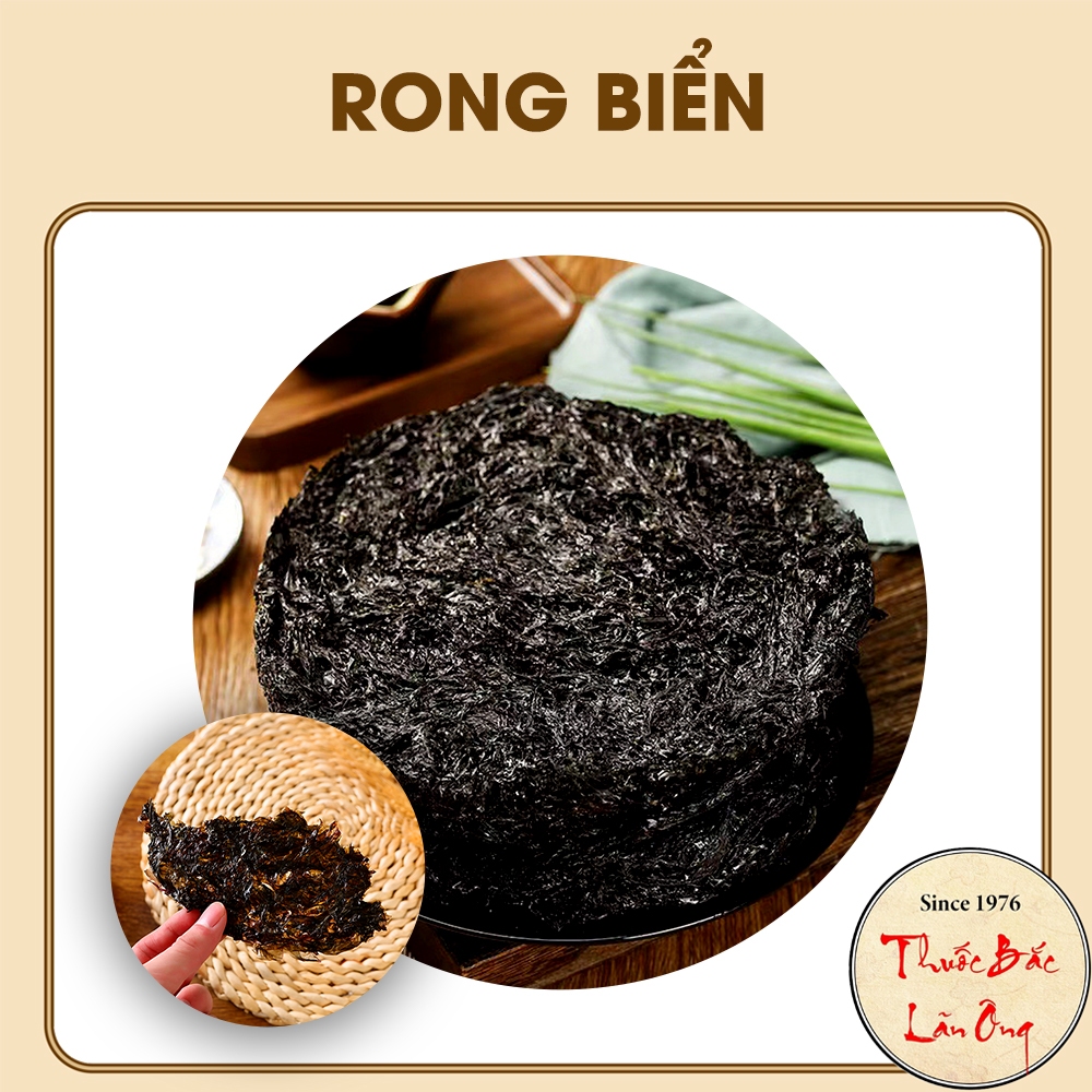 Rong biển khô 100g, rong mứt Nha Trang, dùng nấu canh, hầm súp, thơm ...
