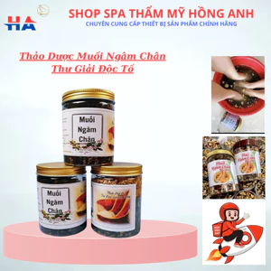 Muối Ngâm Chân Thảo Dược Hũ 500g - Thư Giãn Đôi Chân Bạn Mỗi Ngày Dùng Cho Gia Đình Spa