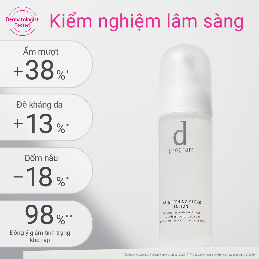 Ảnh Nước cân bằng dưỡng trắng cho da nhạy cảm Dprogram Microbiome Brightening Clear Lotion 125ml 4