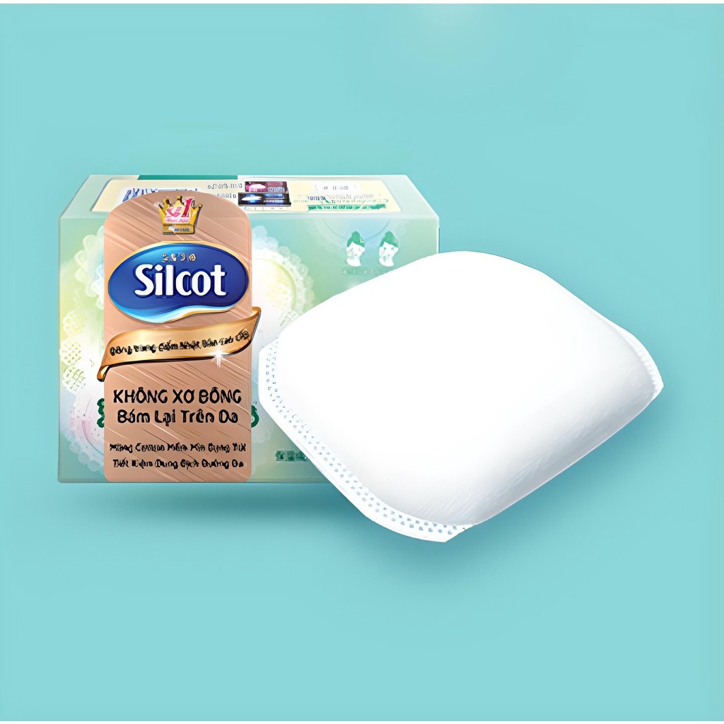 [combo4 tặng 1khăn ướt] Bông tẩy trang cao cấp Silcot Nhật Bản 66 miếng xanh lá, 100% bông tự nhiên